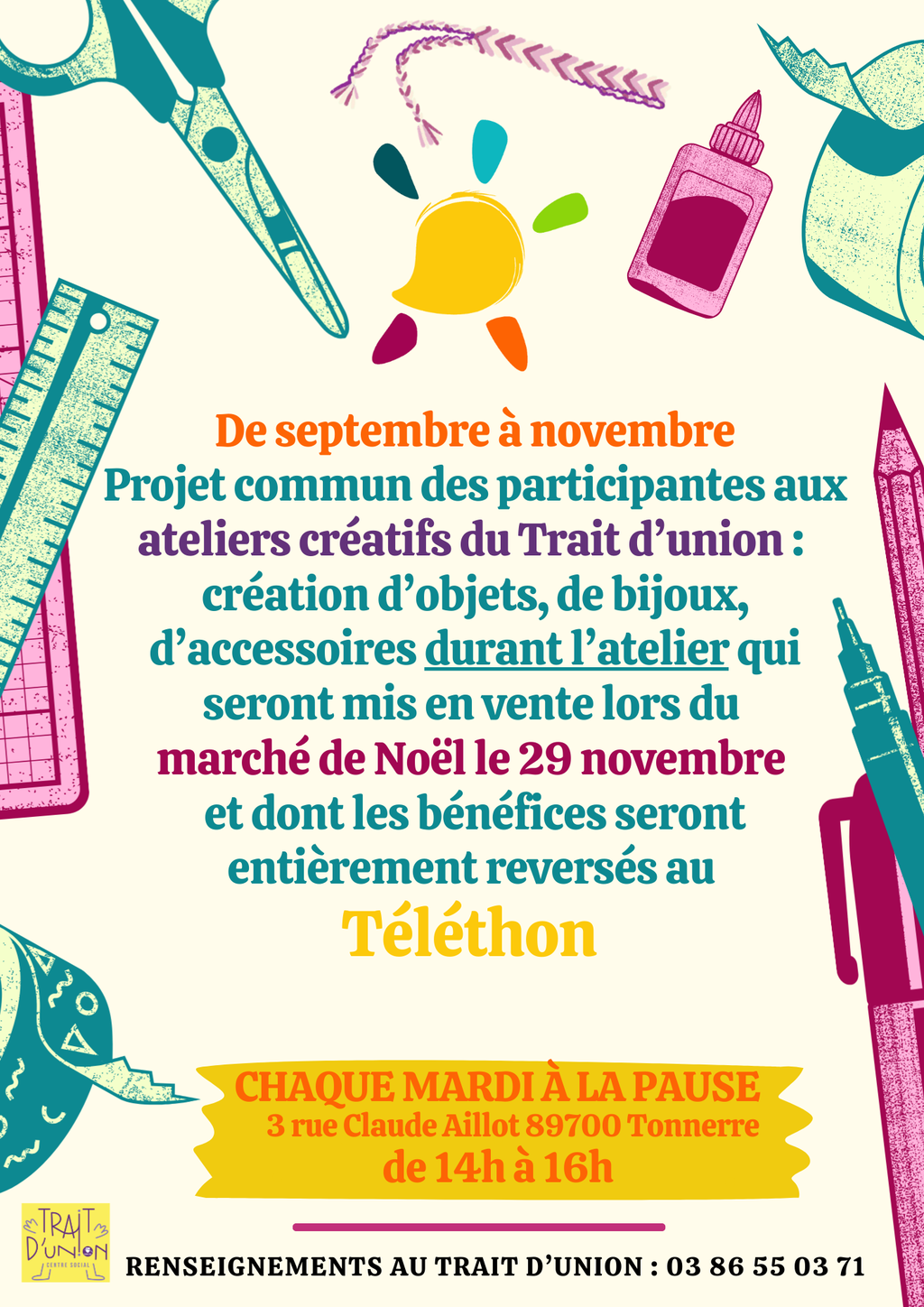 Projet collectif pour le Téléthon