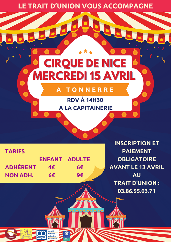 Sortie Familles CIRQUE