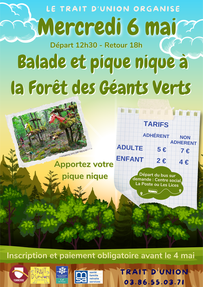Sortie Familles Forêt des Géants verts
