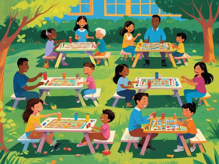 Jeux de société en famille  